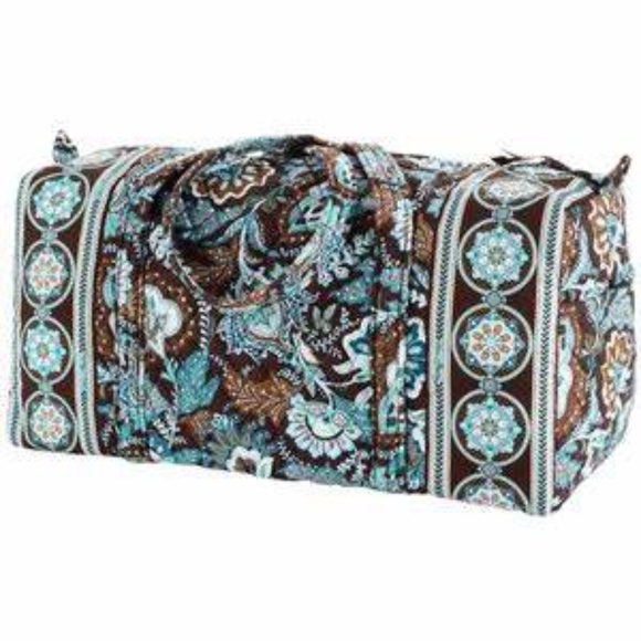 Vera Bradley Handbags - Vera Bradley Java Blue Small Duffle